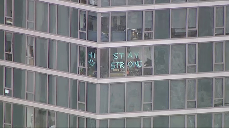 Coronavirus Outbreak Inspires Positivity Across Chicago Area Bon Jovi Livin On A Prayer Sing Along Tiktok Workouts Abc7 Chicago