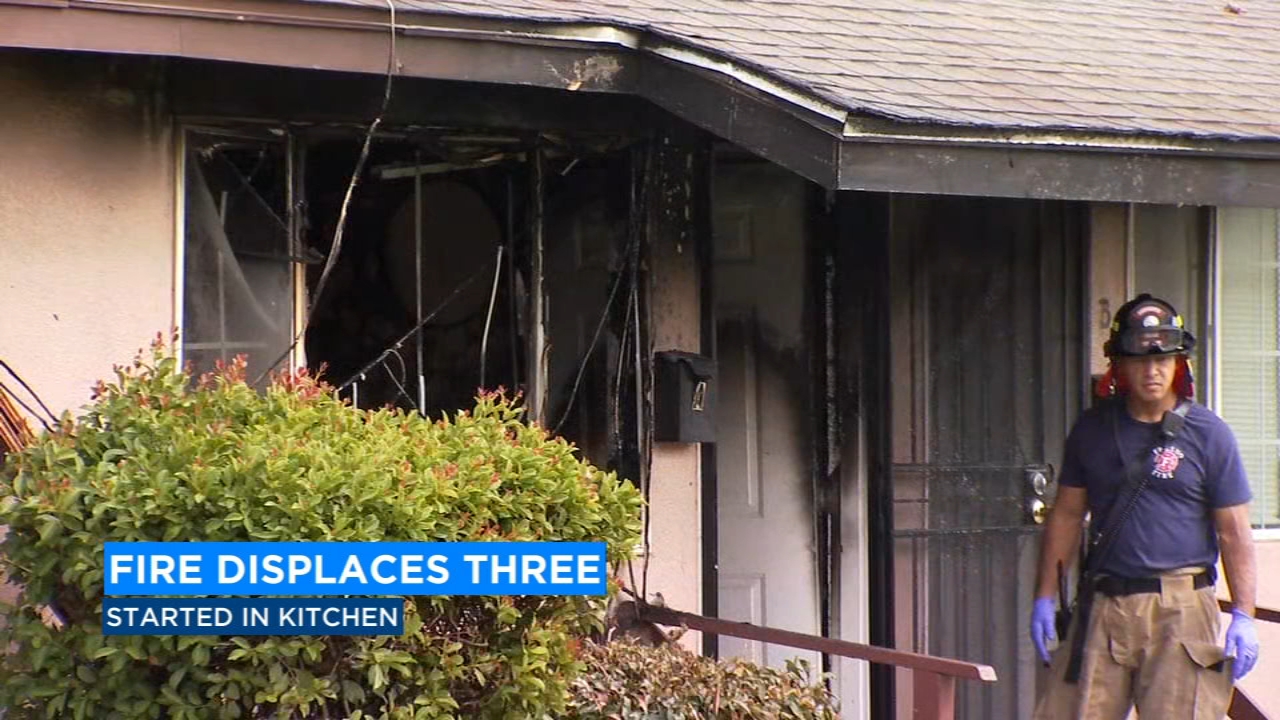 Family displaced after fire destroys part of apartment in Fresno County