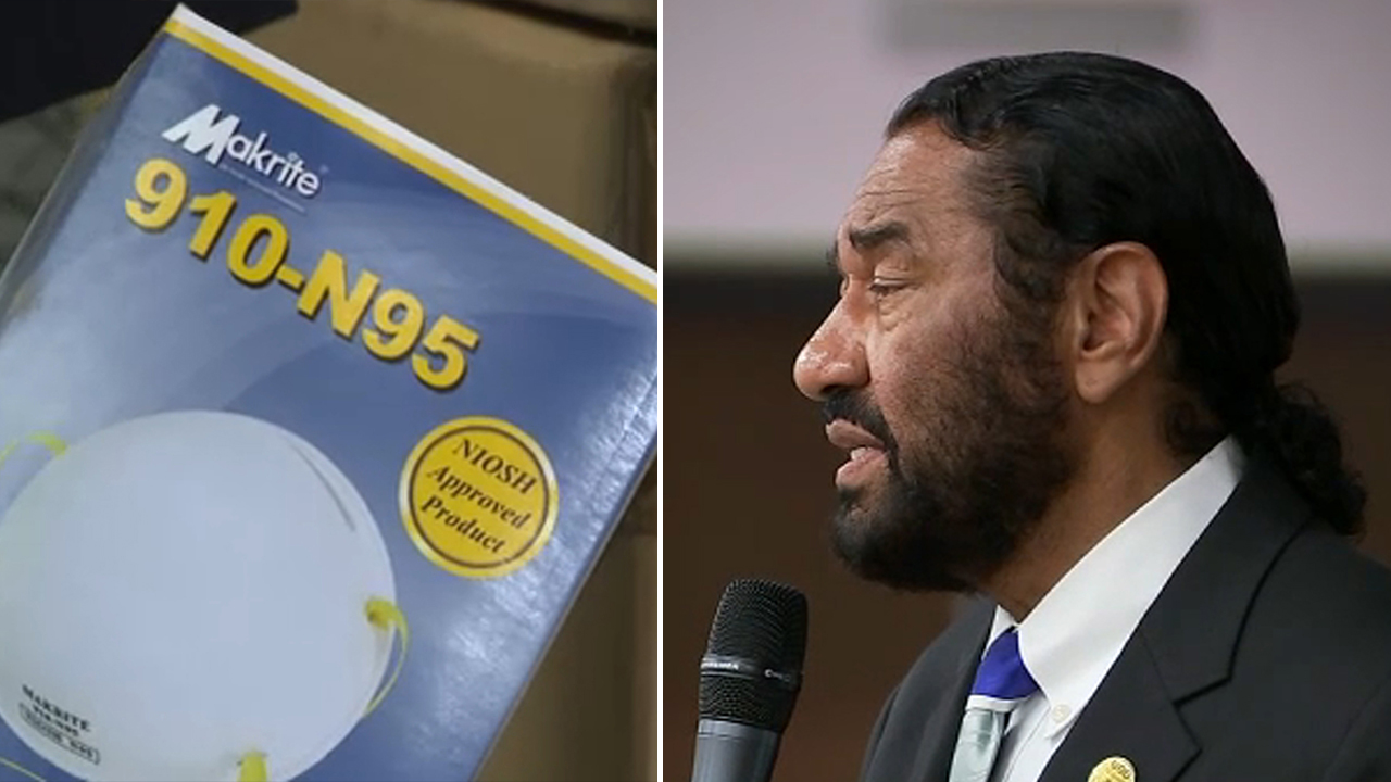 Congressman Al Green distributes 8,000 PPE masks