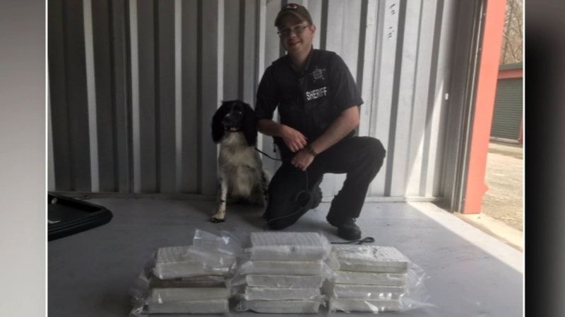 Durham Sheriff S Office K 9 Freddie Leads Deputies To 3 5 Million Worth Of Cocaine In Storage Unit Abc11 Raleigh Durham