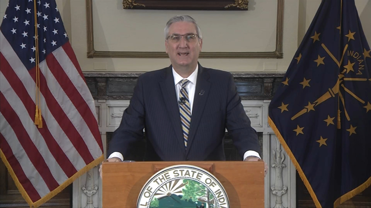 Indiana governor issues stay-at-home order