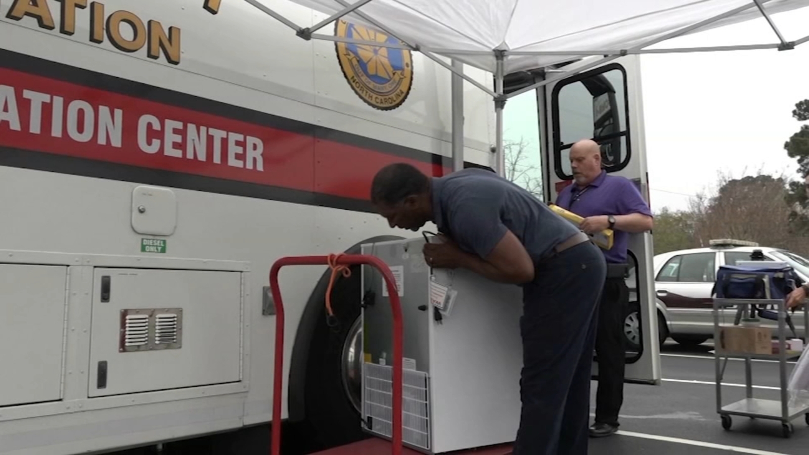 Cumberland County launches pilot COVID19 drivethru test site ABC11
