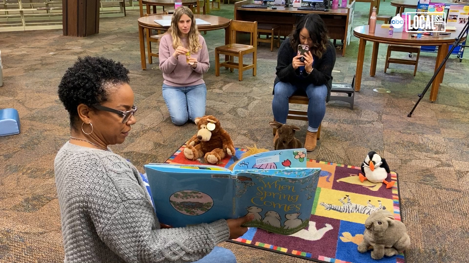 California Libraries offering story time online to help Children cope ...