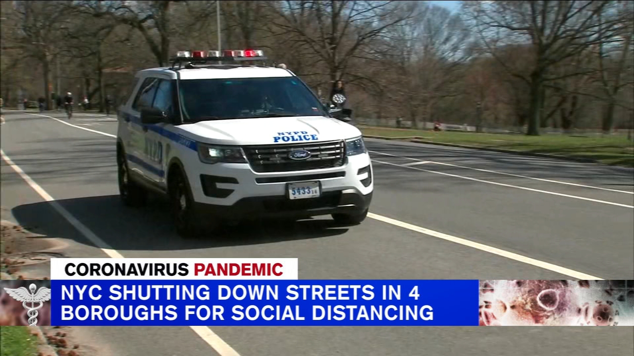 NYC closes some streets so people can safely enjoy outdoors