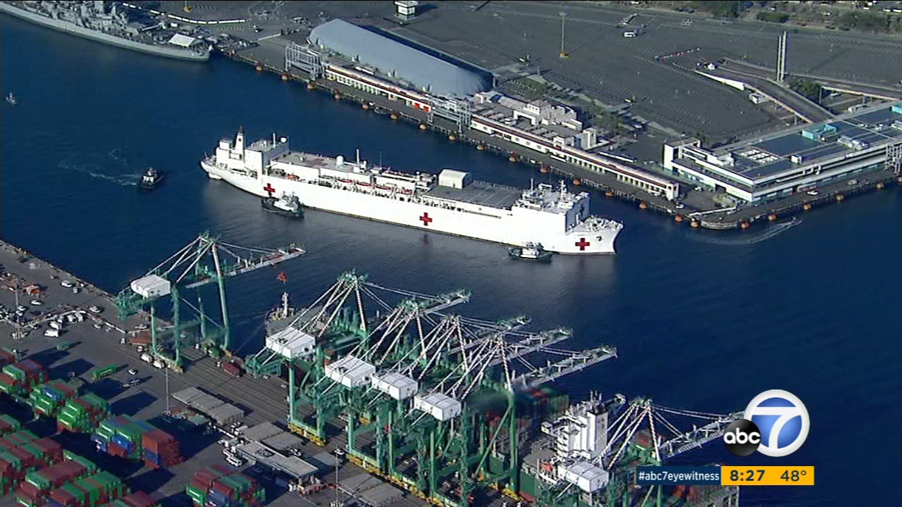 Engineer intentionally crashes train near hospital ship Mercy, believing in weird coronavirus conspiracy, feds say