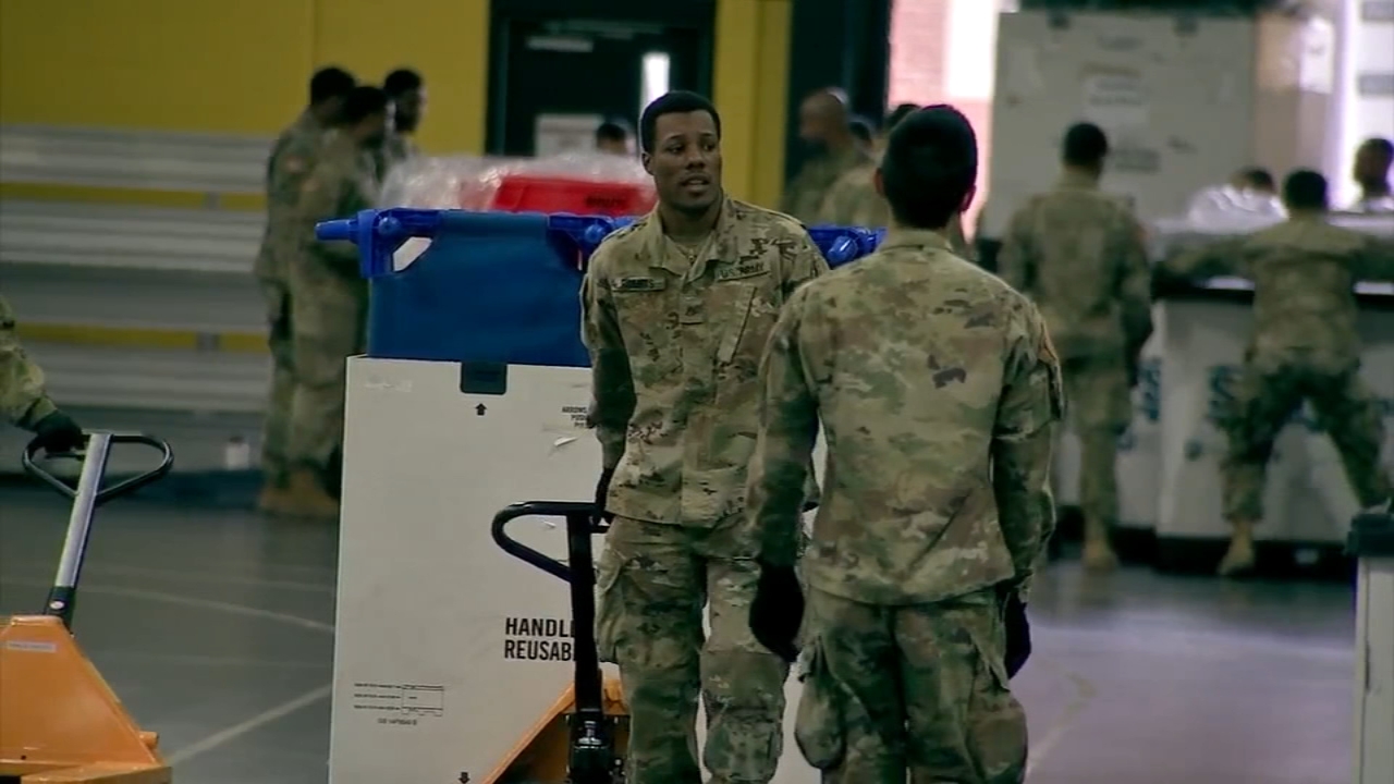 Area sites set to become military-style hospitals