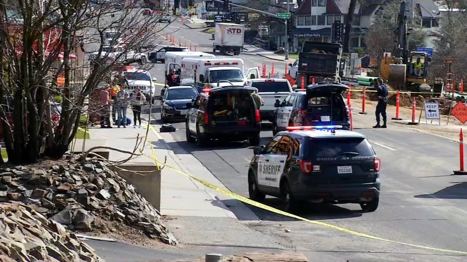 Madera County deputy recovering after Oakhurst shooting, suspect in