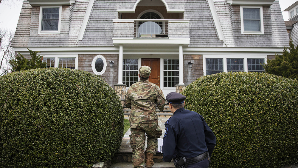 Rhode Island National Guard goes door-to-door to find New Yorkers fleeing coronavirus hotspots