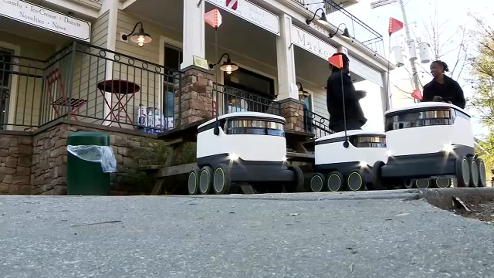 Coronavirus groceries Washington DC grocer using Starship delivery