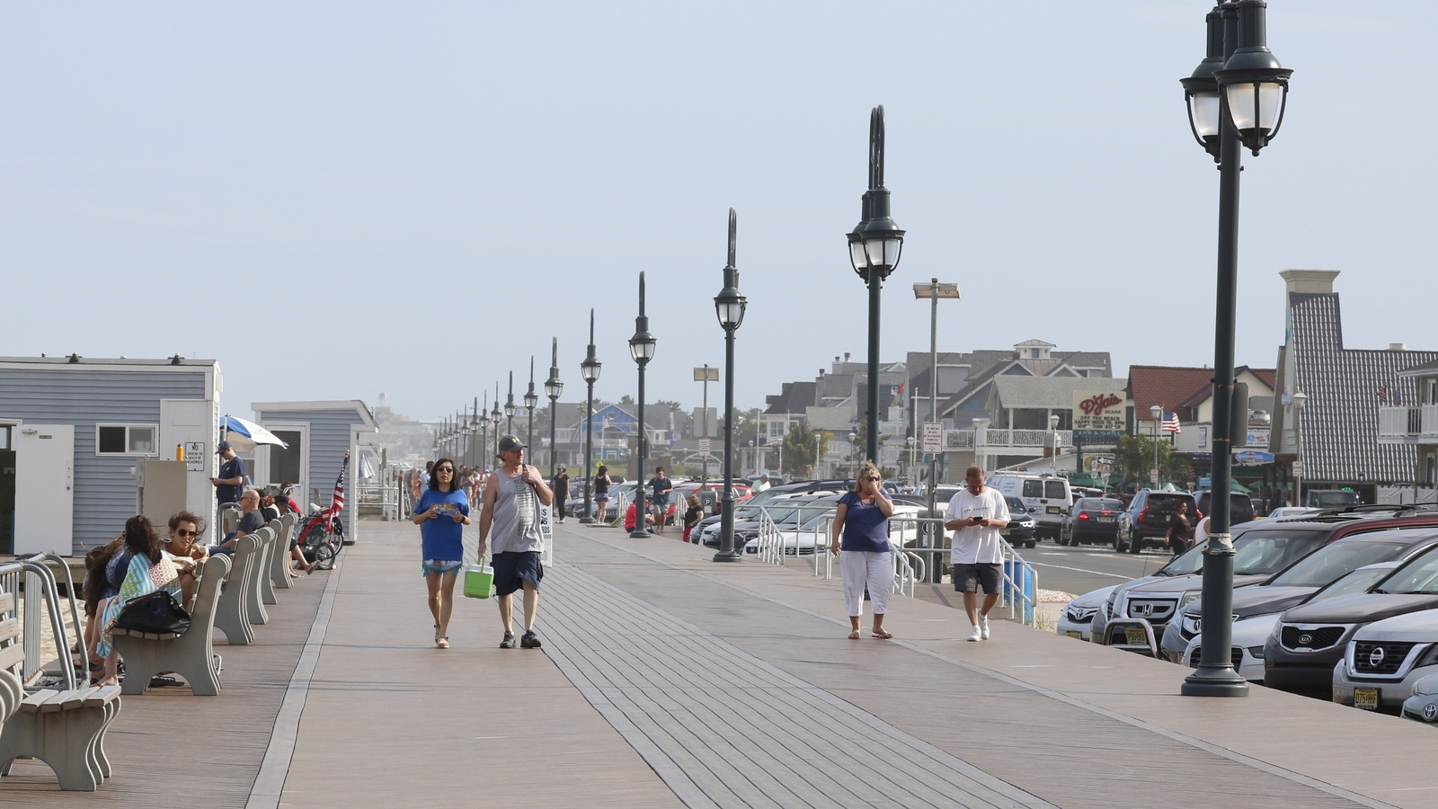 Coronavirus New Jersey Belmar closes boardwalk after uptick in