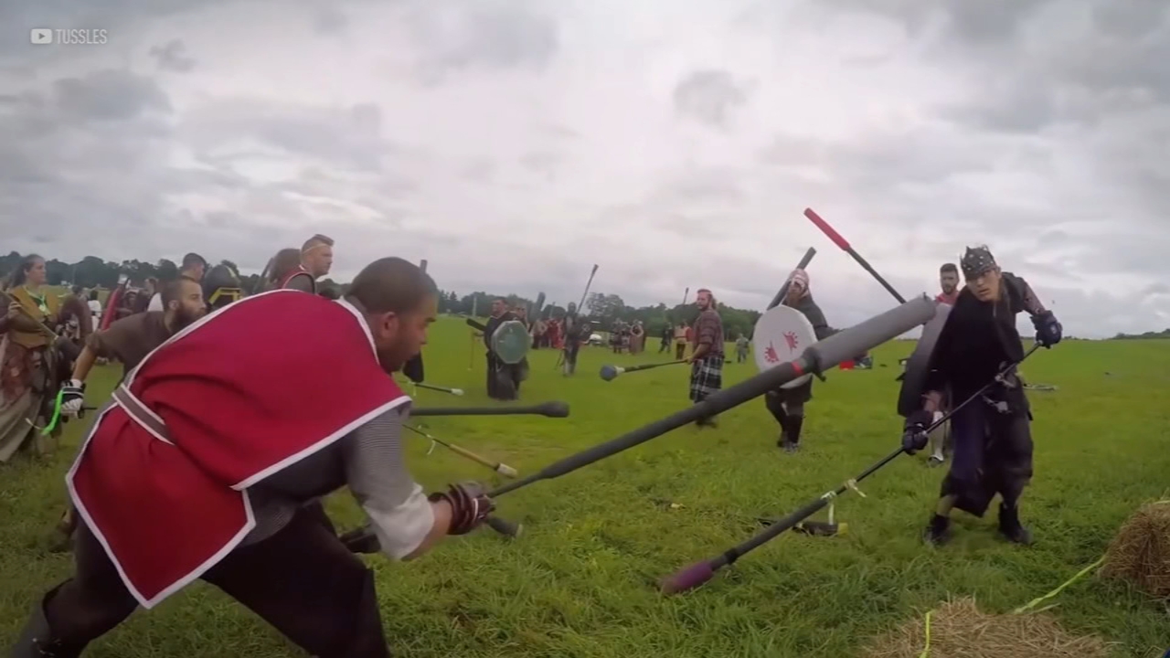 Belegarth, the medieval foam fight club