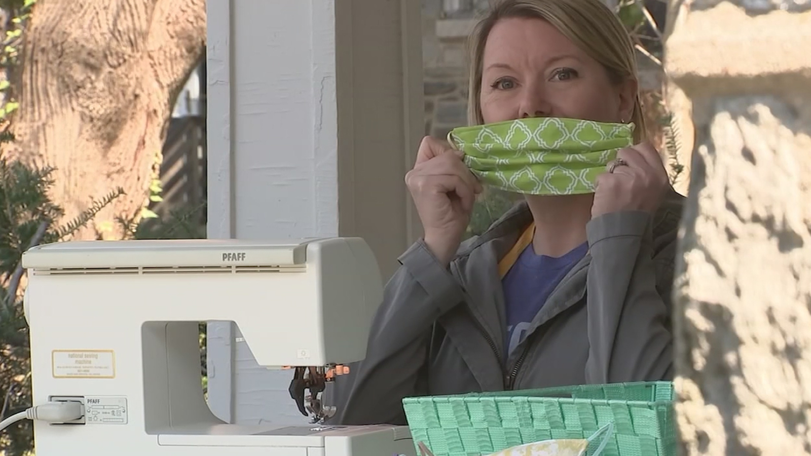 Havertown woman uses love of sewing to create masks for healthcare workers during COVID19