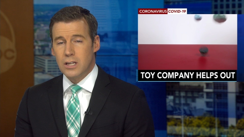 Montgomery County toy company owner is using its factory to help the community