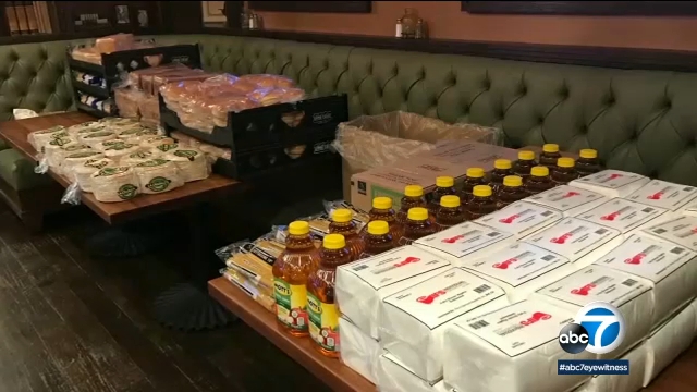 Coronavirus: LA County moves to support restaurants turned mini grocery stores