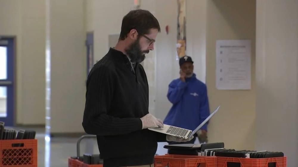 Computers distributed at Universal Charter Schools