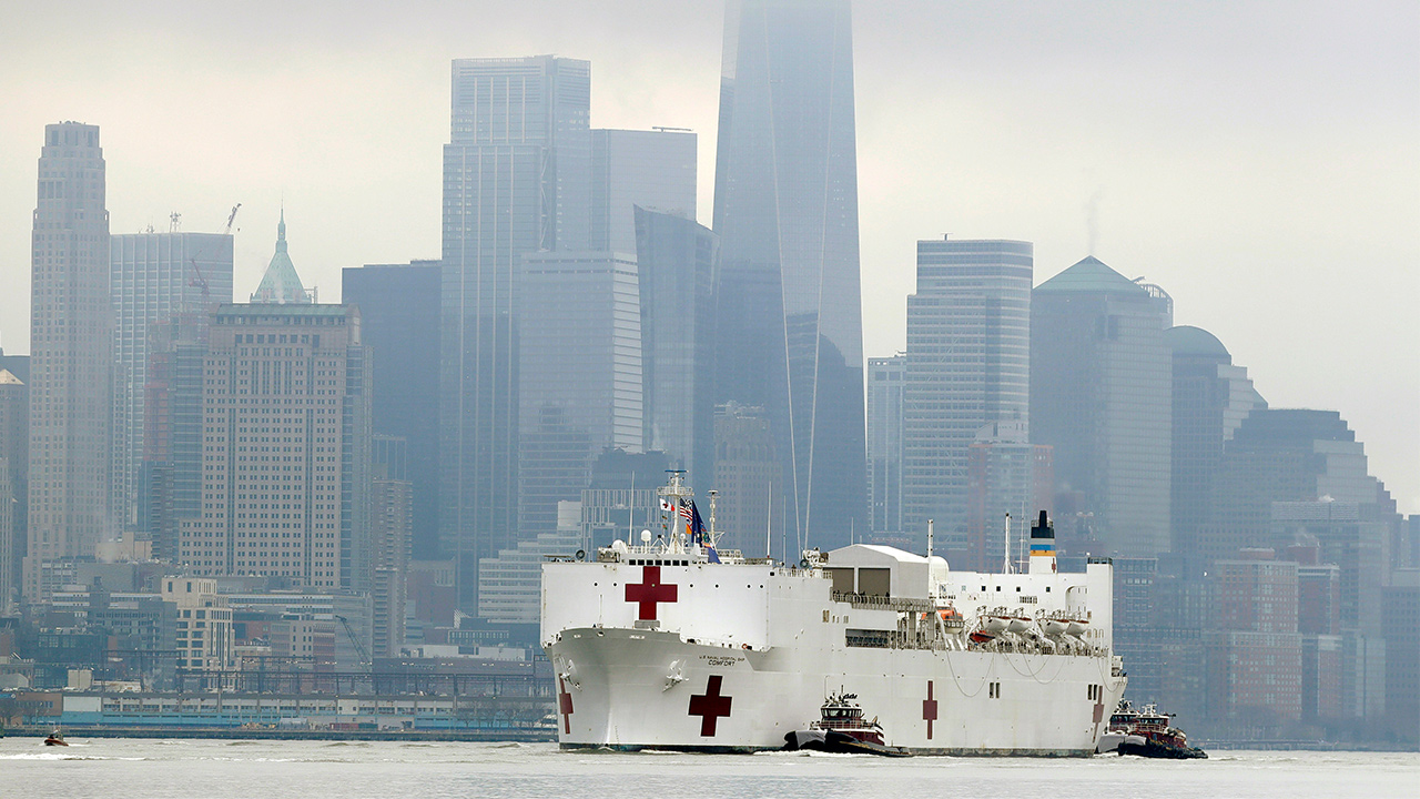USNS Comfort treating few non-COVID patients