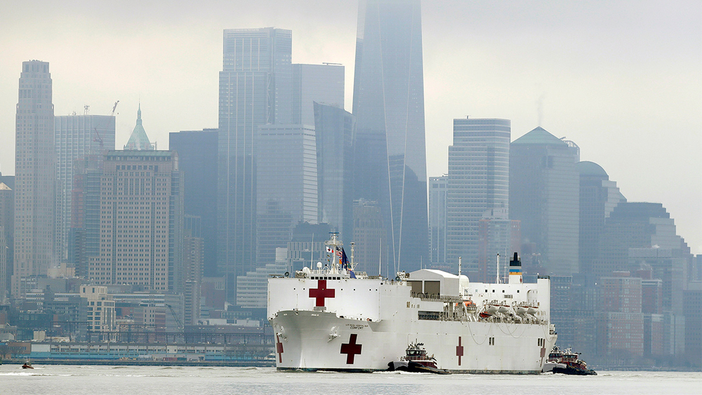 USNS Comfort treating few non-COVID patients