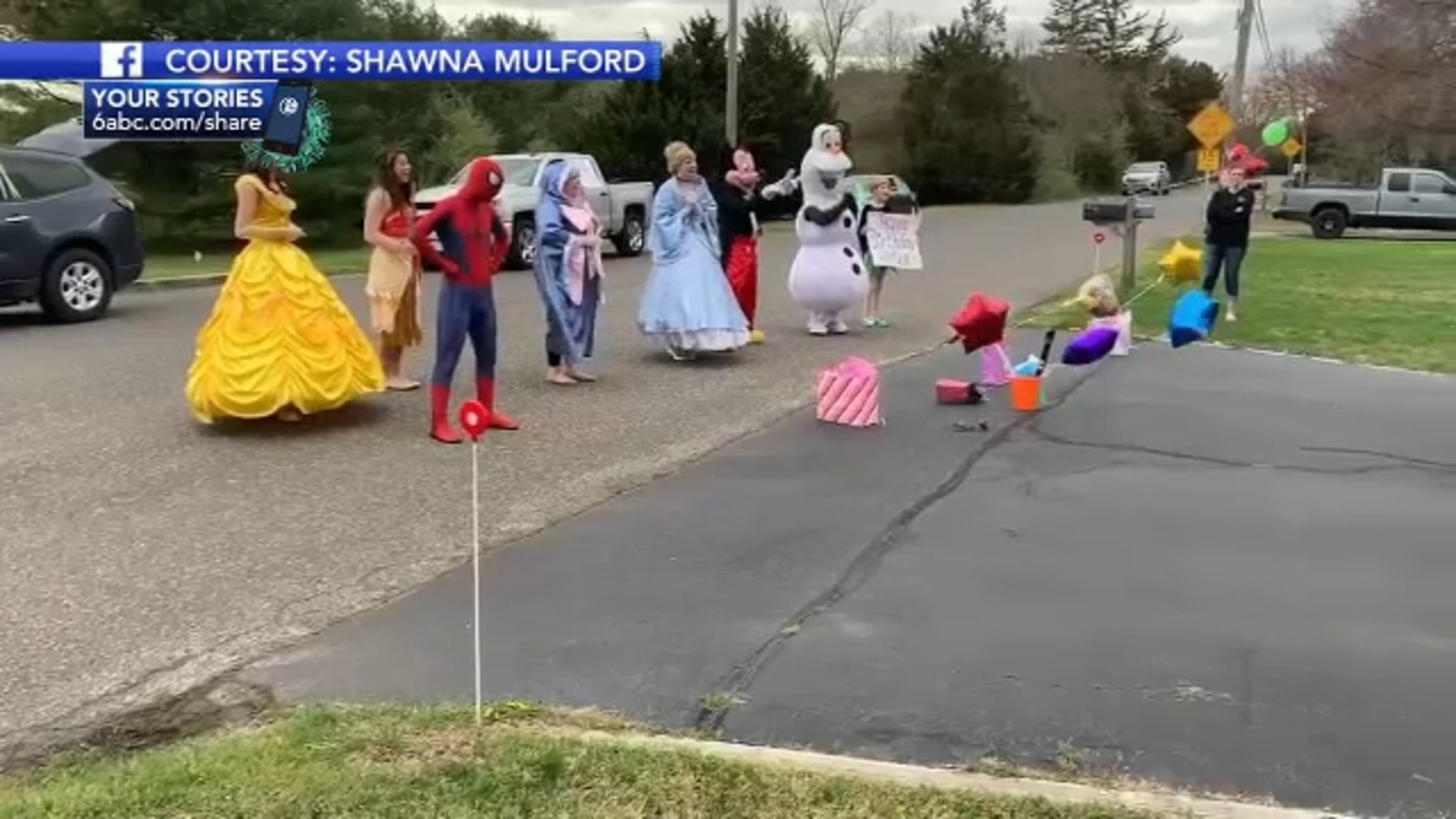 Nj Community Rallies Together After 10 Year Old S Make A Wish Trip To Disney World Gets Postponed 6abc Philadelphia