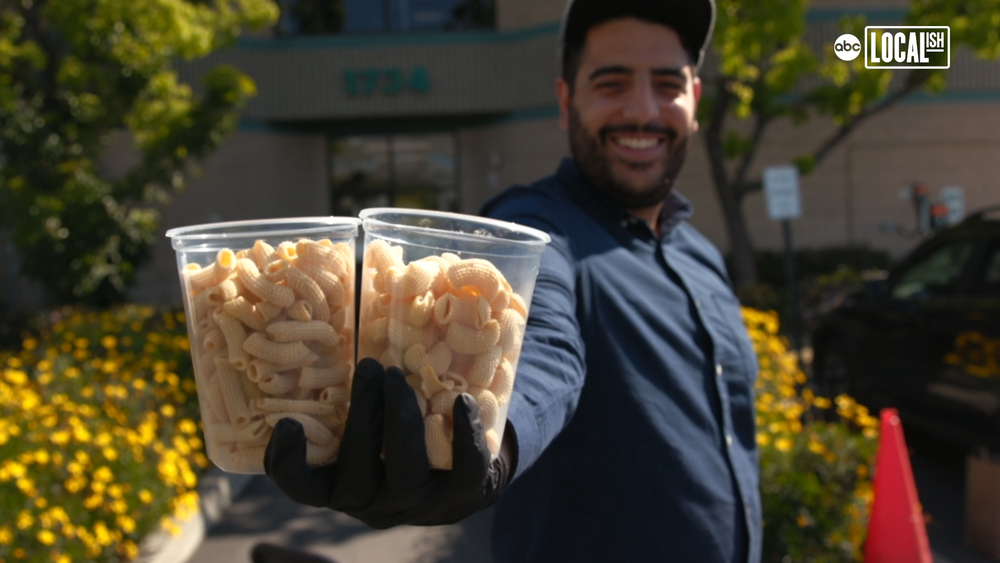 Pasta for ALL! For every amount of pasta they sell, they donate an equal amount.