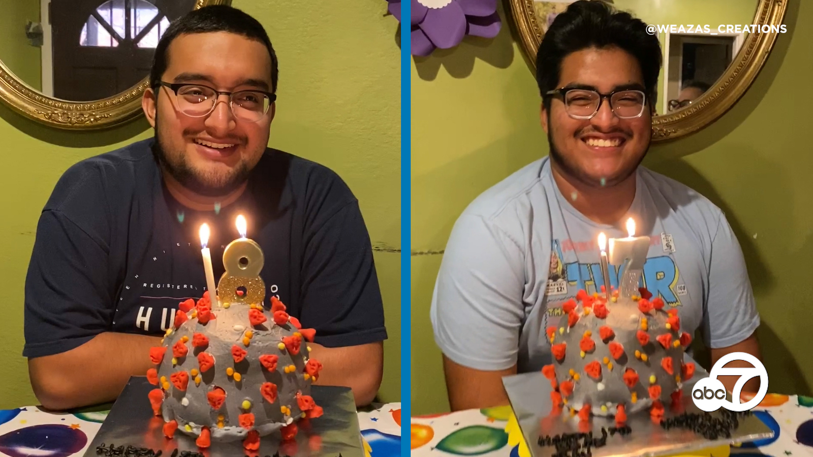 Norwalk brothers celebrate birthday during stay-at-home order - ABC7