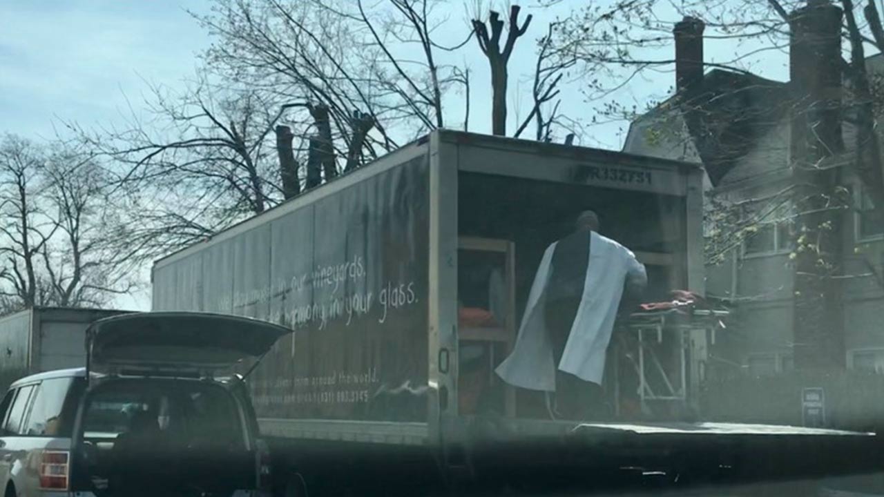 Long Island's struggle with overloaded morgues, funeral homes