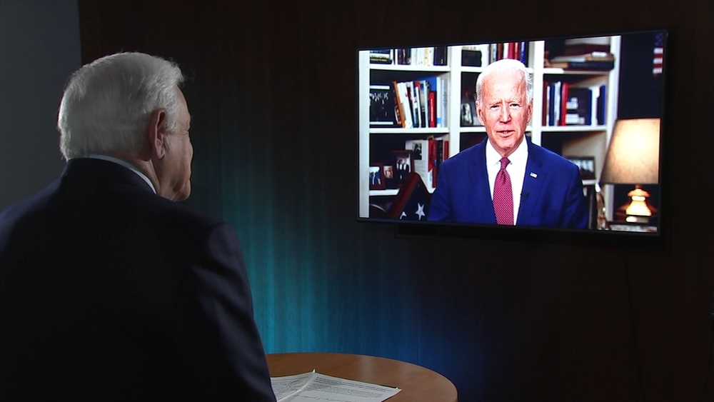 6abc's Jim Gardner discusses coronavirus with Joe Biden