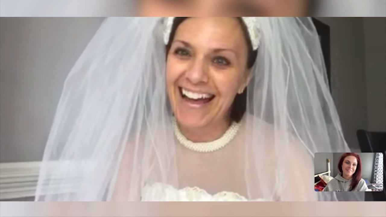 Wake Forest woman encourages a 'can do' attitude with her wedding dress