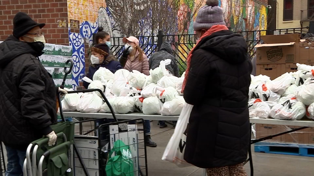 Catholic Charities hands out 1,600 meals in the Bronx
