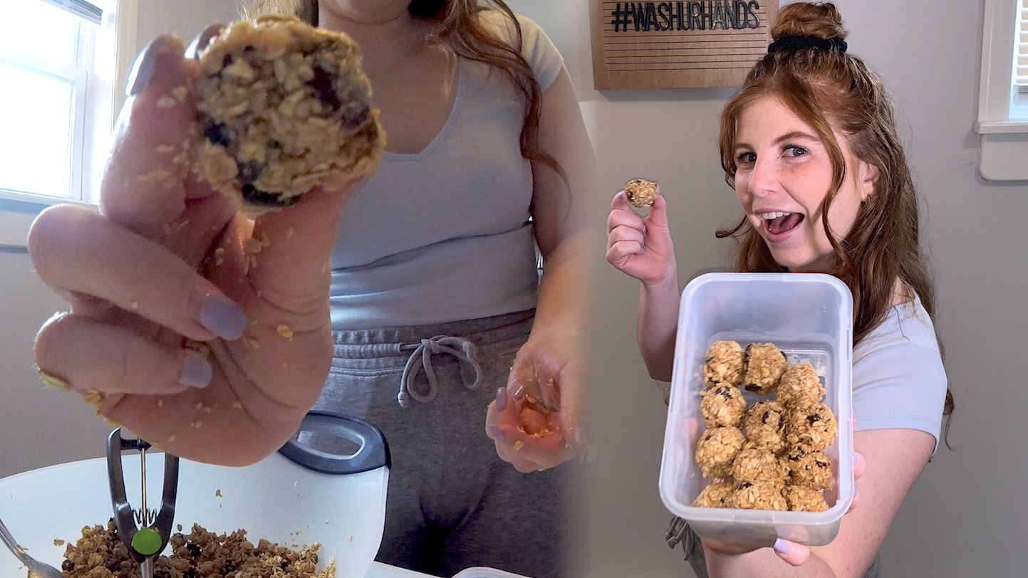 How to make healthy quarantine no-bake energy ball bites
