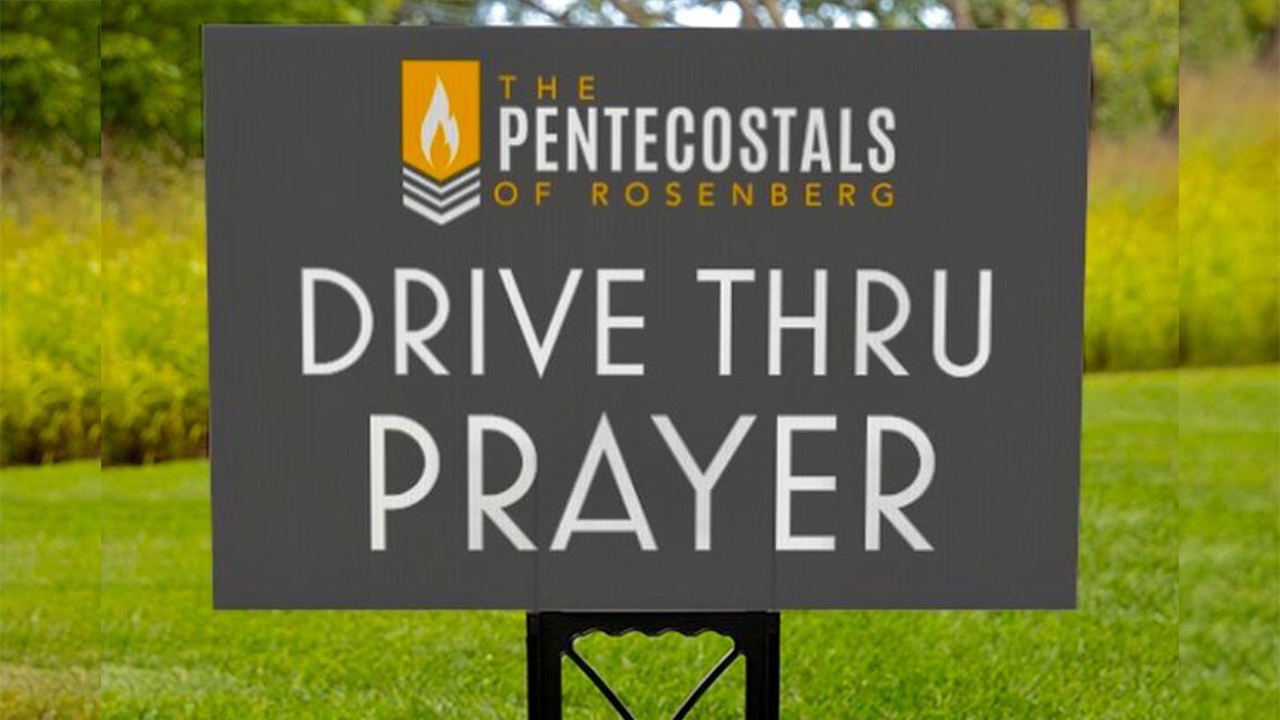 Rosenberg church offering drive-thru prayers for Good Friday