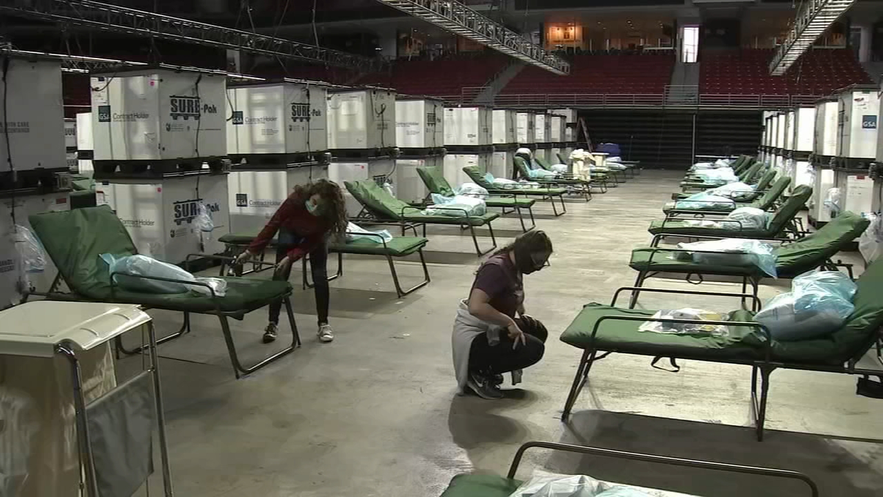 COVID-19 overflow facility at Liacouras Center opens Monday