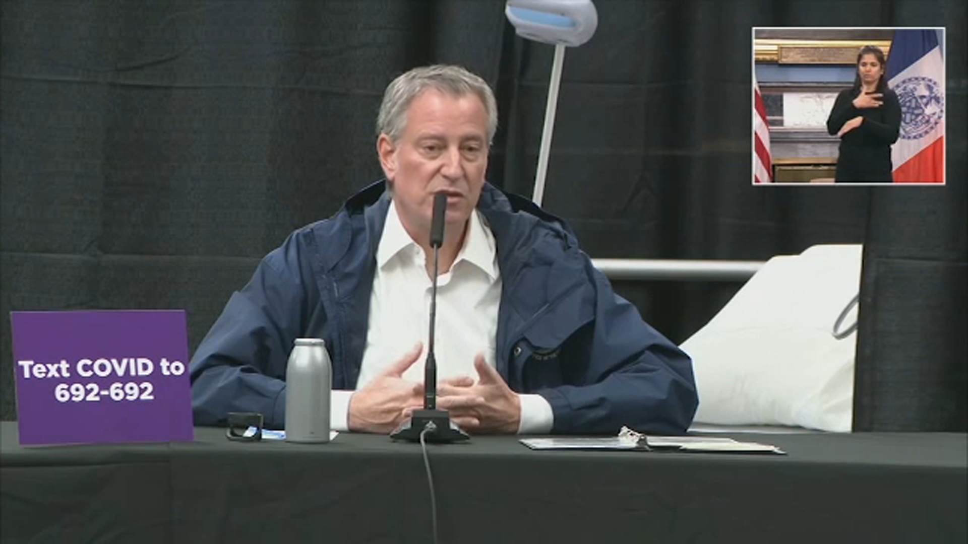 Mayor de Blasio calling for rent freeze on regulated apartments