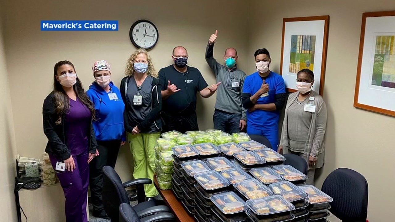 East Bay catering provides meals to first responders amid COVID-19 pandemic