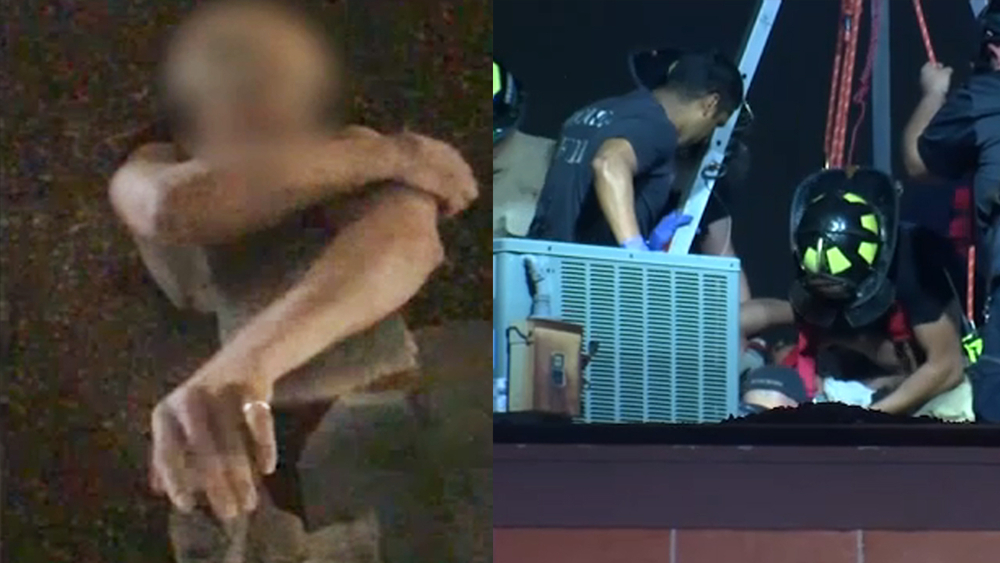 Man gets stuck in pipe in attempted burglary in southwest Houston
