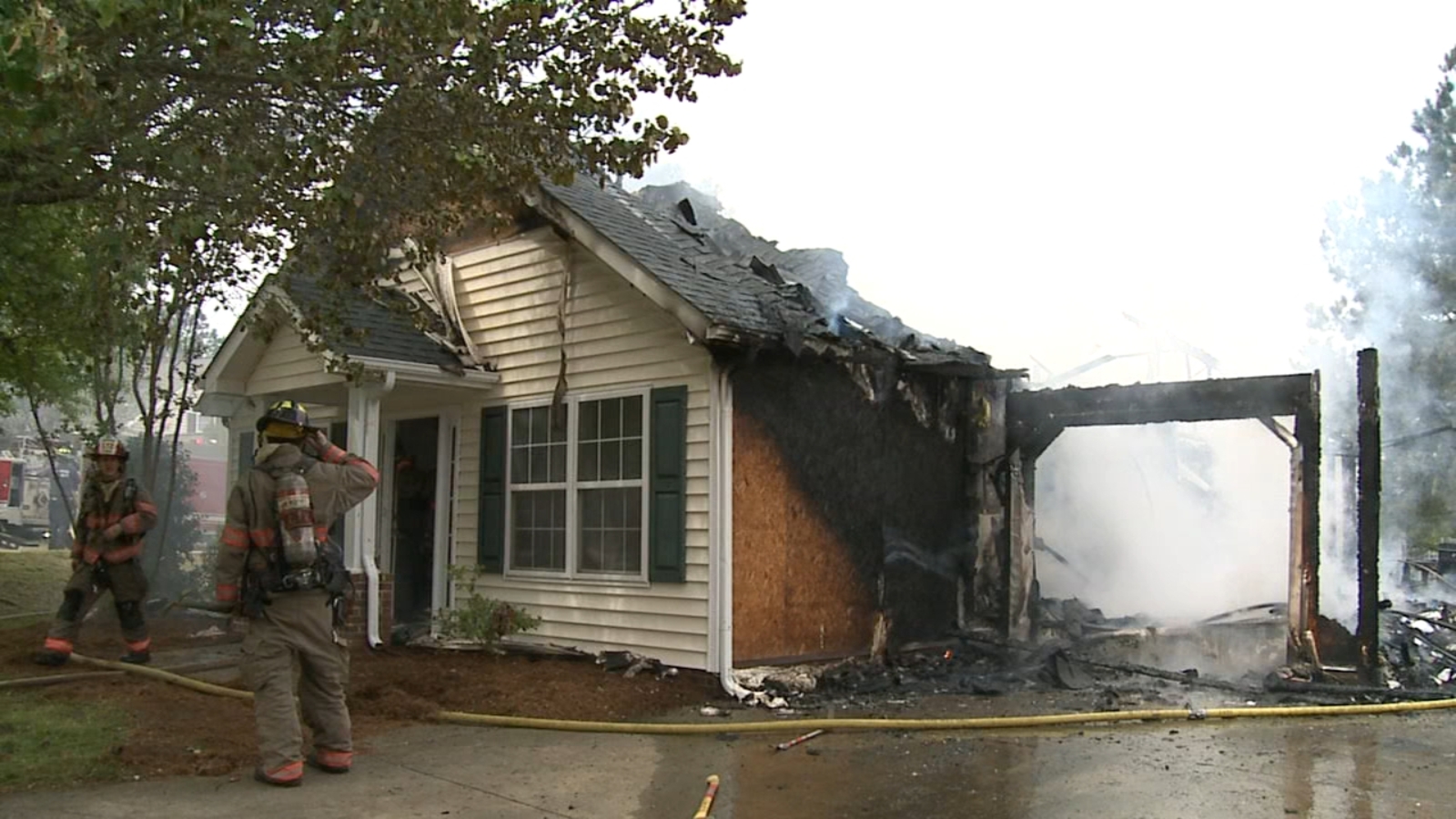 Crews respond to fullyinvolved Durham house fire on Easter Sunday