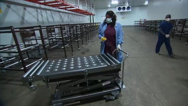 Refrigerated warehouse re-purposed to store COVID-19 dead bodies in Cook County