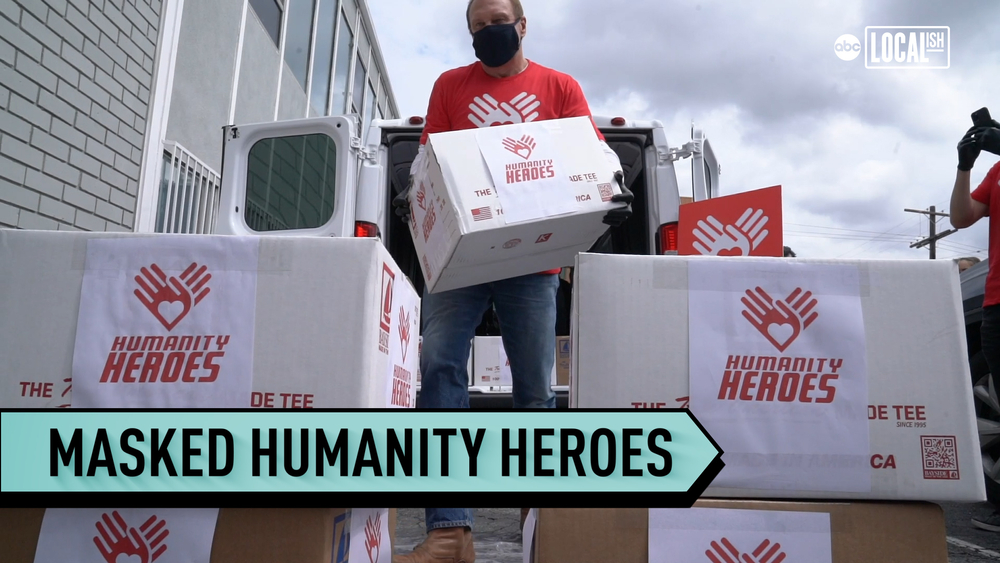 Humanity Heroes is supporting local homeless community with masks