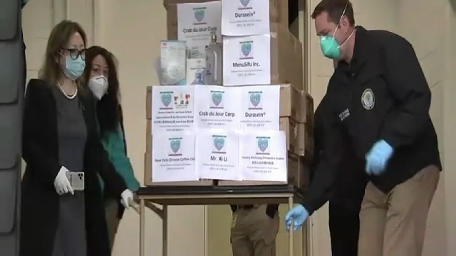Coronavirus New York 10,000 surgical masks donated to Orange County