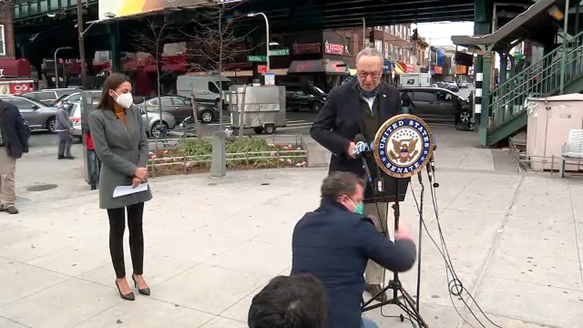 AOC, Schumer ask feds for funding to pay for funerals