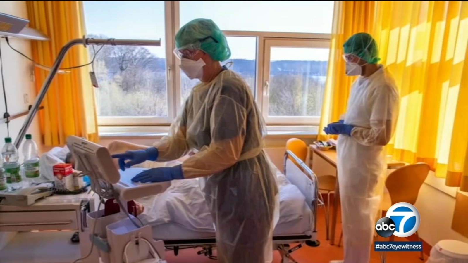 Placing most-critical coronavirus patients on their stomachs can help with breathing, doctors find - KABC-TV thumbnail