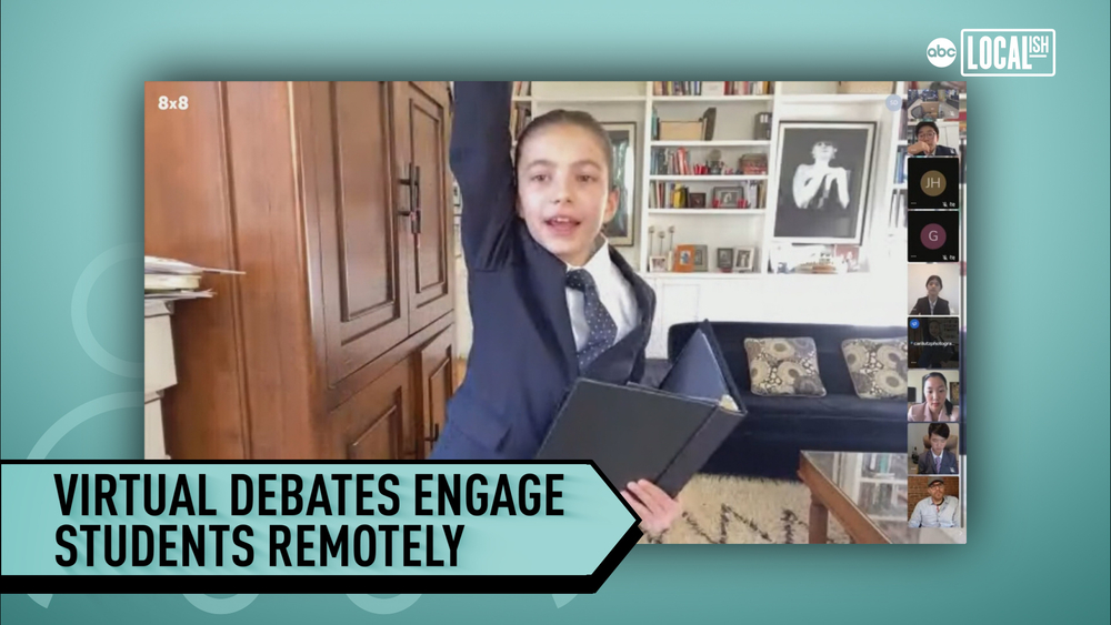 Students debate virtually amid school closures