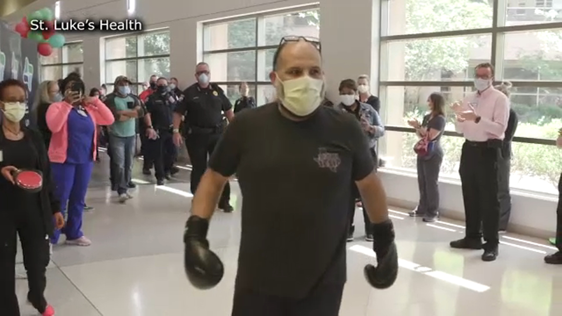 COVID-19 patient who attended rodeo cook-off out of hospital