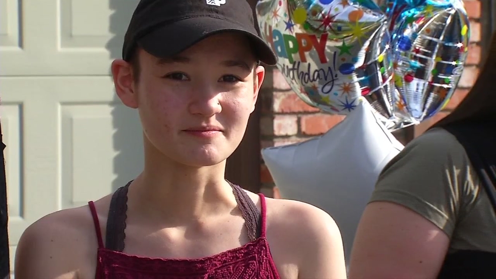 19-year-old woman battling cancer given socially distanced birthday parade in Antioch