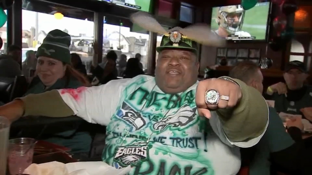 Beloved Eagles fan 'Monty G' battling coronavirus