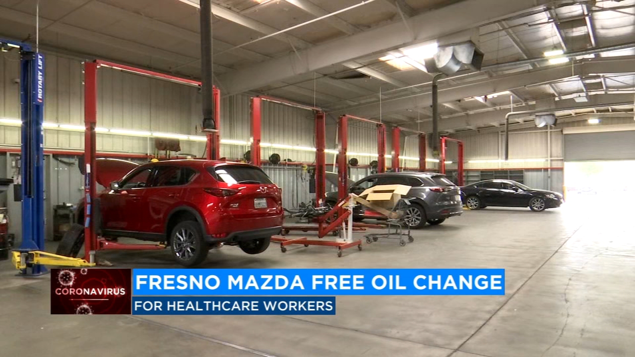 Fresno Mazda offering free oil change, car wash to Central Valley healthcare workers