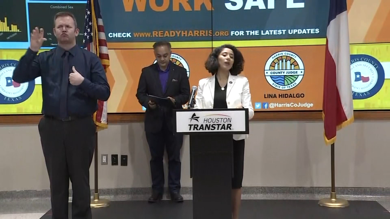 Judge Lina Hidalgo talks about Texas reopening