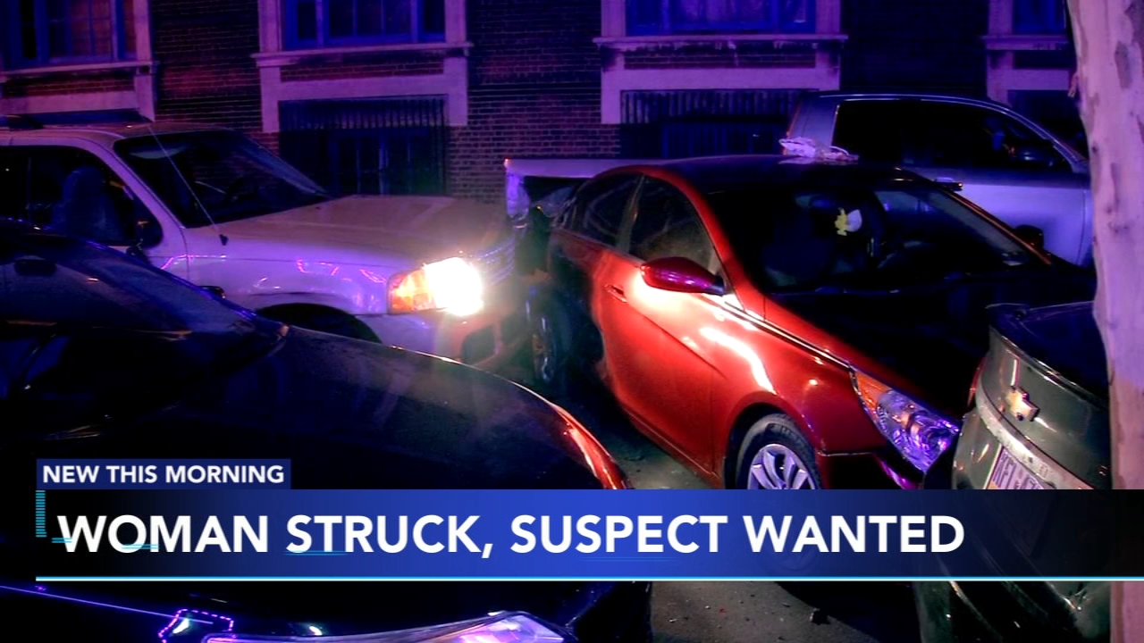 Woman injured, suspect sought in North Philly hit-and-run