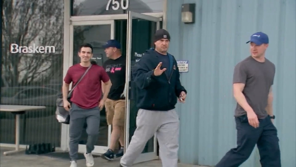Delaware County workers making protective gear going home after 28 days on job