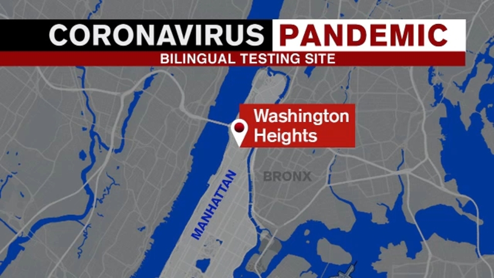 Bilingual walk-thru testing site opens in Washington Heights