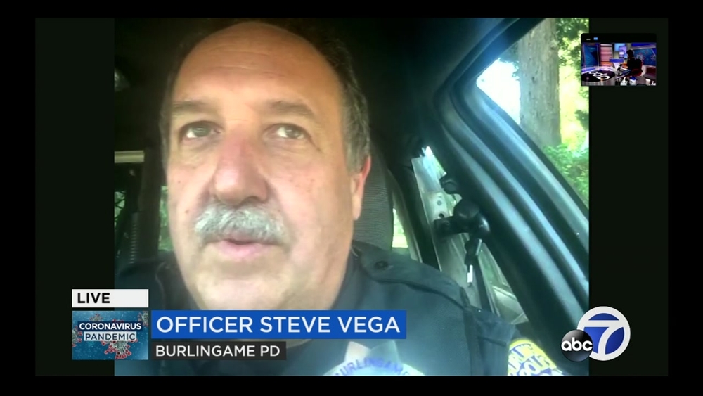 Burlingame officer helping others after COVID-19 recovery